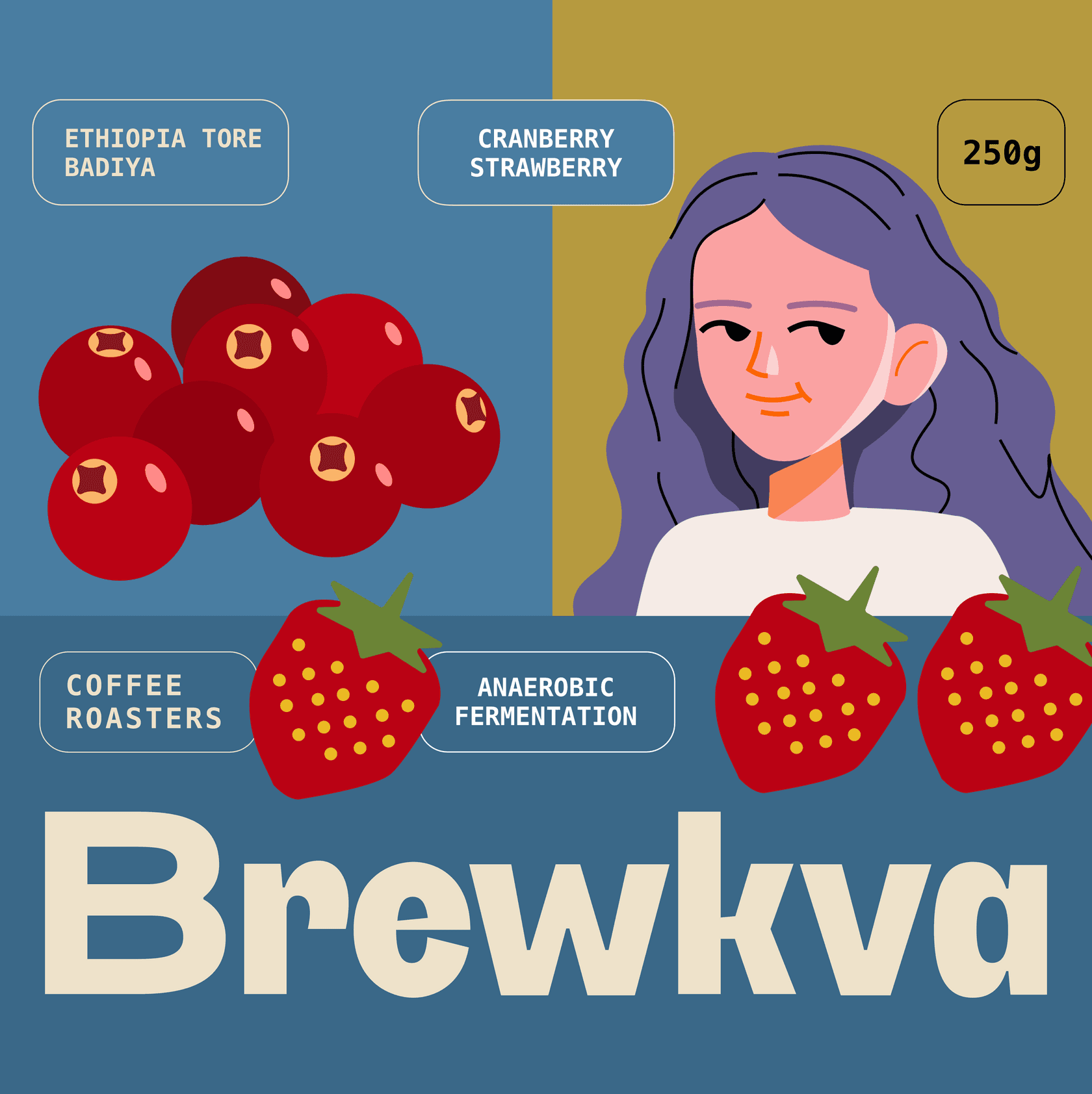 Ethiopia Tore Badiya — illustrated bag